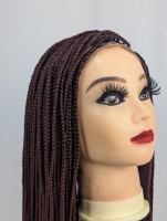 Box braided wig